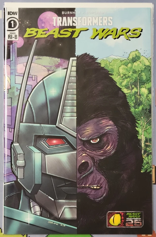 IDW Transformers: Beast Wars #1-17 + Annual #1(2021) Capa Série Completa R-I - Imagem 2 de 4
