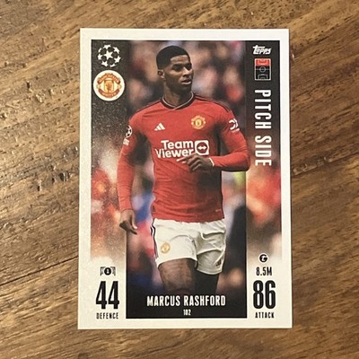 Match Attax Extra 2023/24 Marcus Rashford Pitch Side (Beschreibung lesen)