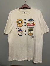 Vintage 90’s South Park T-Shirt Men's Size 3XL Stan Kenny Cartman Kyle (A488)