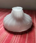 Antique Opalescent Milk Glass  Lamp Shade