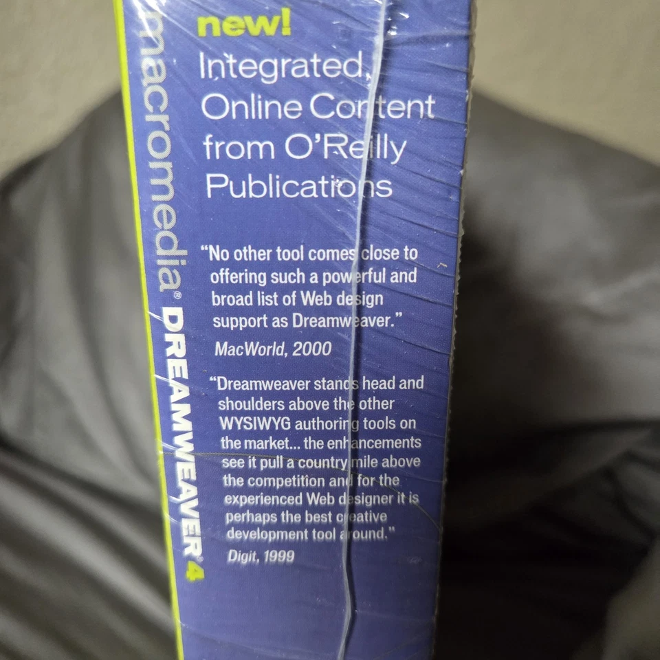 Macromedia Dreamweaver 4 Professional Web Site Design and Production New Sealed - Image 4 of 4