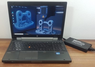 HP Elitebook 8570w i7 3740QM 16GB Backlit SSD + HDD NVIDIA Quadro K2000M FHD