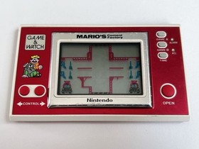 Nintendo Game & Watch Mario's Cement Factory Working Retro LCD Handheld Nintendo