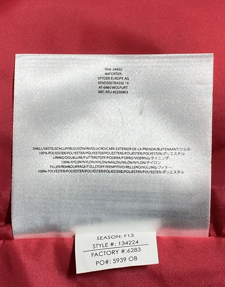 Pantalones para mujer Spyder Quest rosa aislados impermeables esquí nieve talla 8 nuevos con etiquetas Foto 4 de 4