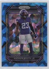 2022 Panini Prizm Rookies Blue Ice Prizm 51/99 Andrew Booth Jr #387 15ej