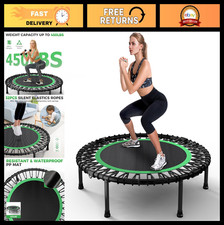 40"/48" Bungee Rebounder Trampoline for Adults - Indoor/Outdoor Fitness, 450/550