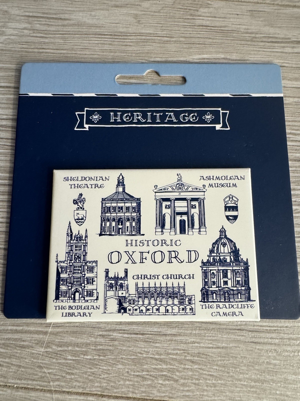 FRIDGE MAGNET - Heritage Oxford ~ 9cm x 6.5cm TOURIST