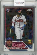 2023 Topps Chrome Atlanta Braves Michael Harris Ii Base Rc