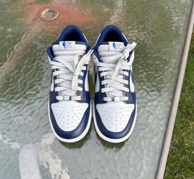 Size 9 - Nike NBA x Dunk EMB Low 75th Anniversary - New Jersey