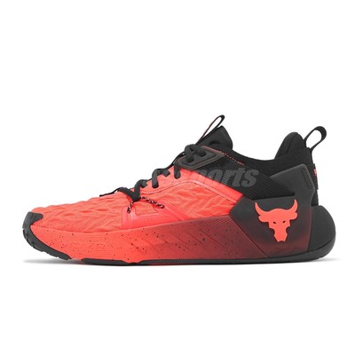 Under Armour Project Rock 6 UA Phoenix Fire Black Men Cross 