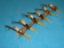 FLY FISHING FLIES - PMD EMERGER (Dry) size #18 (6 pcs)