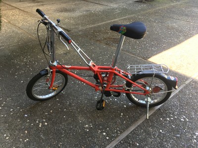 hon folding bike