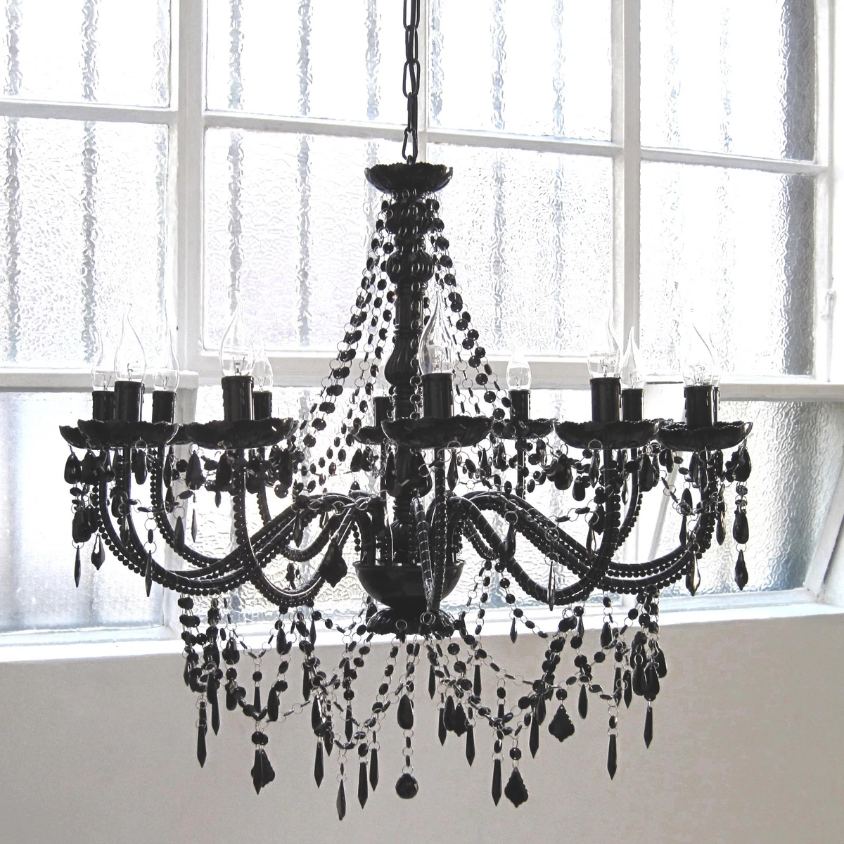 Black vintage chandelier deals