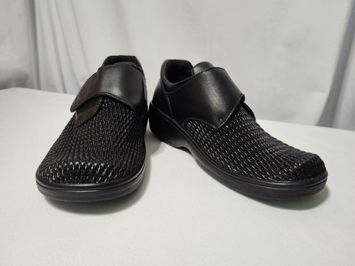 Propet Womens Shoes Olivia WPRX25 Black, New With Box Size 8 M, Hook & Loop - Picture 6 of 11