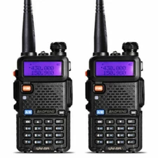 2PCS Baofeng UV-5R LCD Dual Band UHF/VHF Walkie Talkie Two Way Radio US STOCK