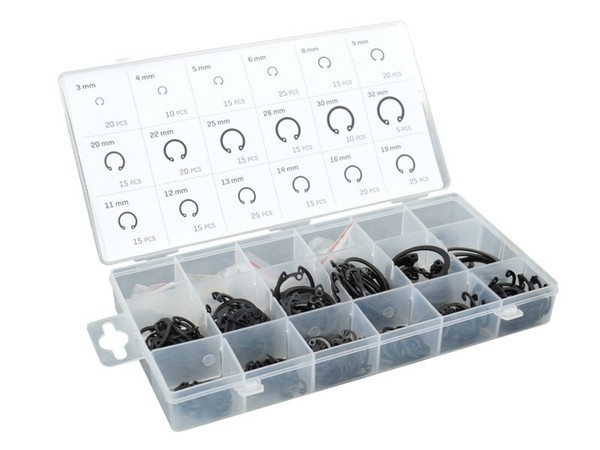 Seegerring Sprengring Sortiment Innen 300Tlg. Sicherungsring Seegeringe Satz Set-image