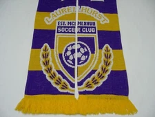 LAURELHURST SOCCER CLUB - 7" x 61" Acrylic Soccer Scarf!