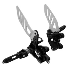 Driver Footpeg Pegs Bracket Fit For Suzuki GSXR600 GSXR750 2011-2025 2016 2017