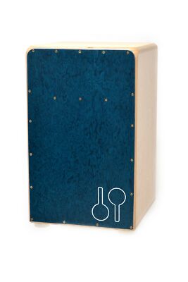 Sonor Latino Cajon Birdseye Azure (Limited Edition)