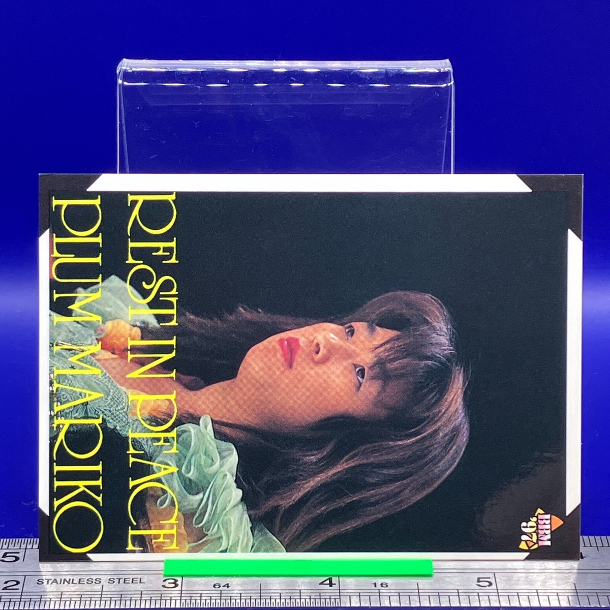 ※Mariko※ Rest In Peace Plum Mariko BBM Pro Women's Wrestling Card TCG