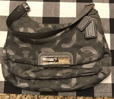 COACH Signature C Grey shoulder bag F1168-18281