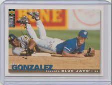 1995 Collector's Choice Gold Signature Parallel Alex Gonzalez Toronto Blue Jays