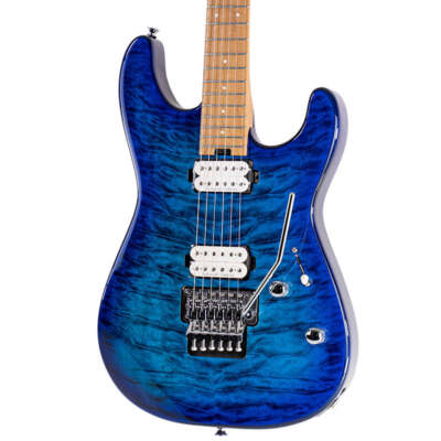 Brand New Charvel Pro-Mod Plus San Dimas Style 1 HH FR CM Chlorine Burst