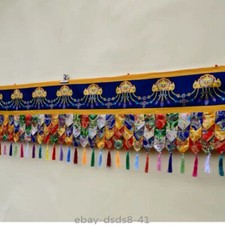 5m 197inch Tibetan Buddhist Wall Curtain Printed Buddha Mantle