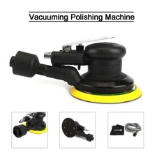 5'' Air Random Orbital Sander Vacuum Orbit Polisher Machine For Car Auto Body