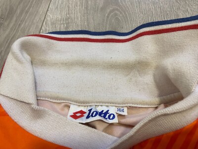 NETHERLAND HOLLAND Lotto Home Boys L 164 Jersey 1991/1993 Shirt