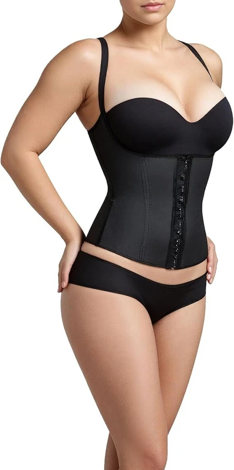 Chaleco modelador busto abierto seductor Squeem mejora curvas, correas ajustables XXS Foto 3 de 4