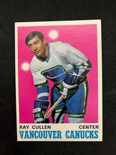 1970-71 OPC #228 Ray Cullen Vancouver Canucks VgEx