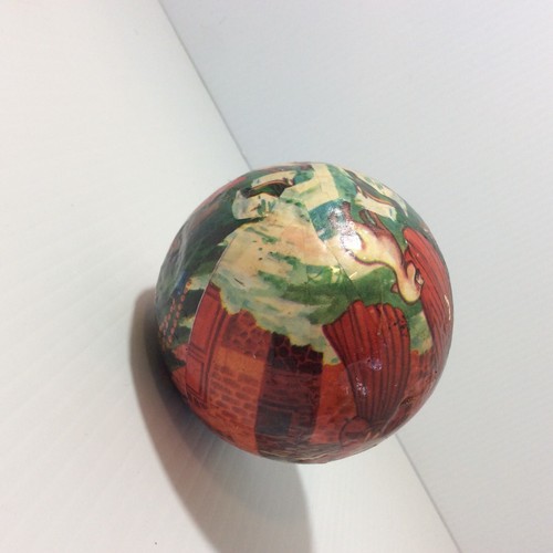Lote De Colección Bola Decoupage Adornos de Navidad Oso Música Ángel Guardián Árbol - Imagen 4 de 8