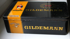 alt Blechdose 21cm Gildemann 50 Zigarren Ciga...