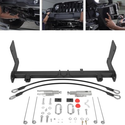 for Blue OX BX1139 Base Plate w/Standard Bumper for 18-23 Jeep Wrangler JL JLU
