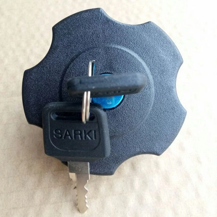 Cubierta de bloqueo de tapa de tanque de combustible para Yamaha TTR250 TW225 DT230 DT200WR XS400 XT600 Foto 2 de 3