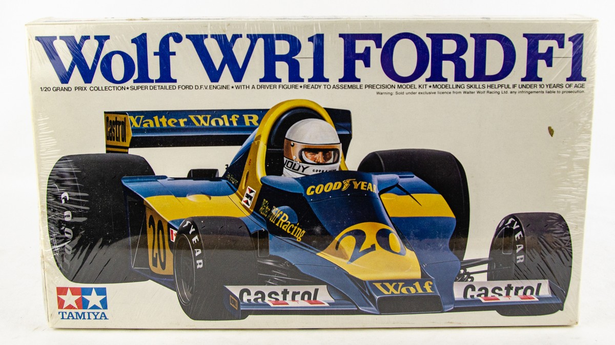 Sealed Tamiya Grand Prix Wolf WR1 Ford F1 Japan 1:20 Scale