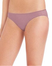 Hanes  Women's MICROFIBR 3 BIKINIS "TAGLESS  NO PANTY LINES" D42SAS