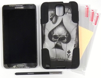 Samsung Galaxy Note 3 SM-N900A  - Jet Black ( AT&T ) 4G LTE Android Smartphone