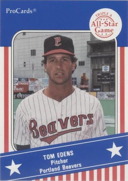 1991 ProCards Triple A All-Star Game - Tom Edens #AAA 35 - 1 of 1