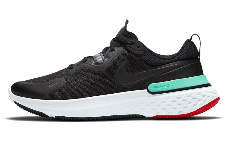 Кроссовки Nike React Miler Black Green Glow - CW1777-013