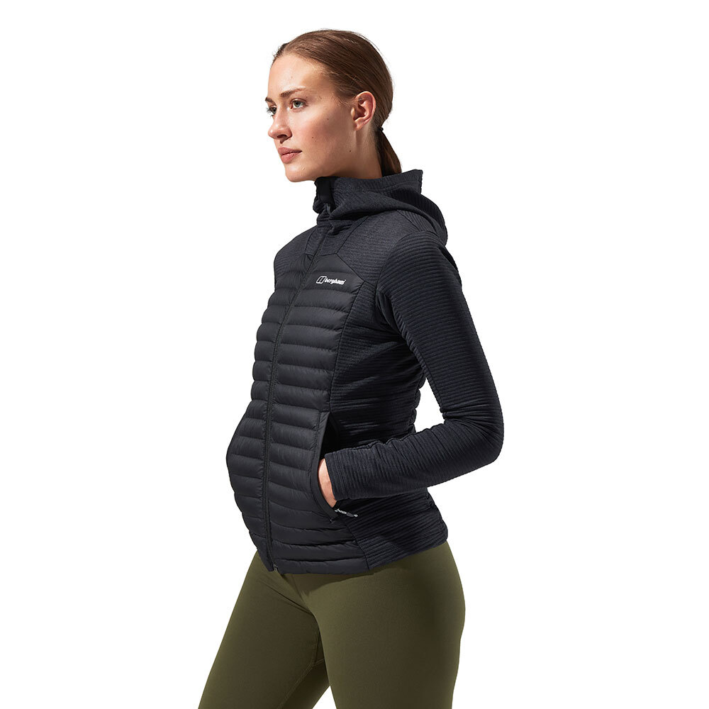 Berghaus Womens Nula Insulated Hybrid Jacket (Black) eBay