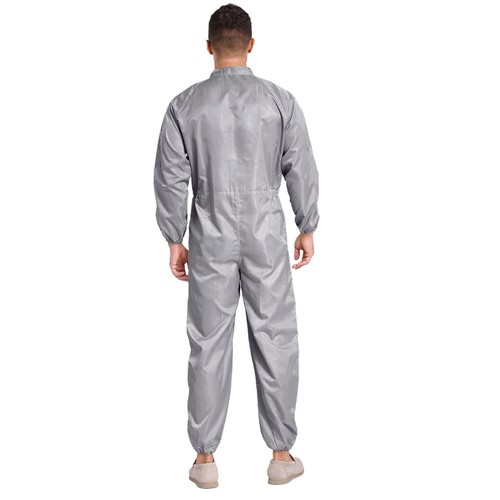 Mens Coverall Multiple Hooded Long Sleeve Jumpsuit Work Overalls Worker Workwear - Picture 48 of 104