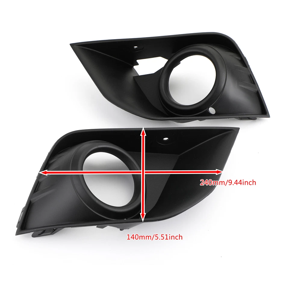 Front Bumper Fog Light Kit For Mitsubishi Outlander Sport ASX RVR 2016-2018 USA Foto 3 de 4