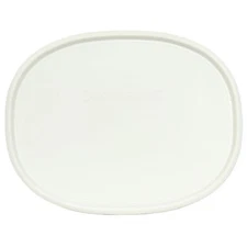 Corningware F-2-PC Oval French White Lid Cover for 2.5qt/1.5qt Baking Dish
