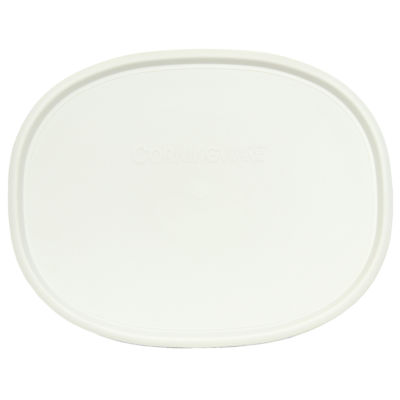 Corningware F-2-PC Oval French White Lid Cover for 2.5qt/1.5qt Baking Dish