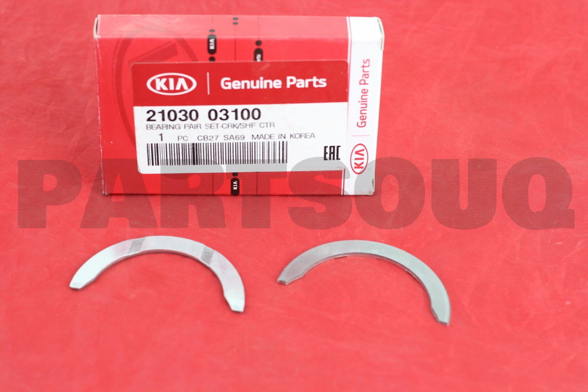 2103003100 Genuine Hyundai / KIA BEARING PAIR SET-CRK | eBay