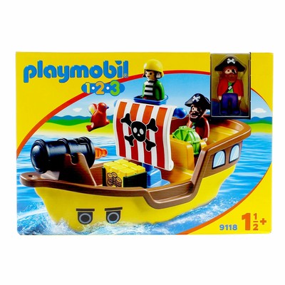 barco pirata playmobil 123