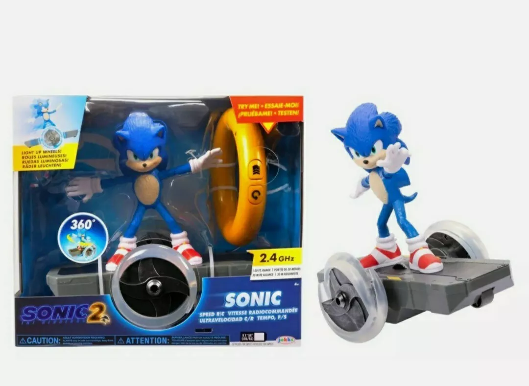 Boneco Sonic 2 Movie - Sonic Speed Rc