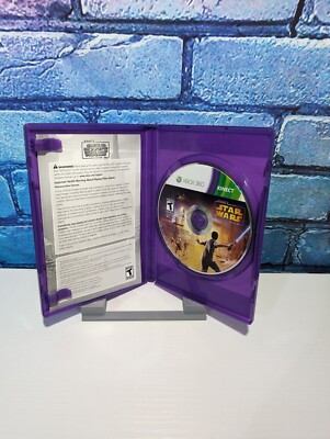 Kinect Star Wars (Microsoft Xbox 360, 2012) Game, Case, and